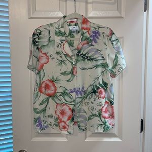 Hawaiian shirt 100% silk